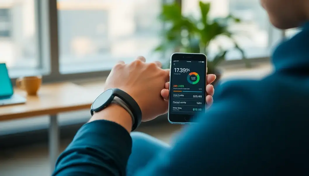 Professionals using smart devices to boost productivity.
